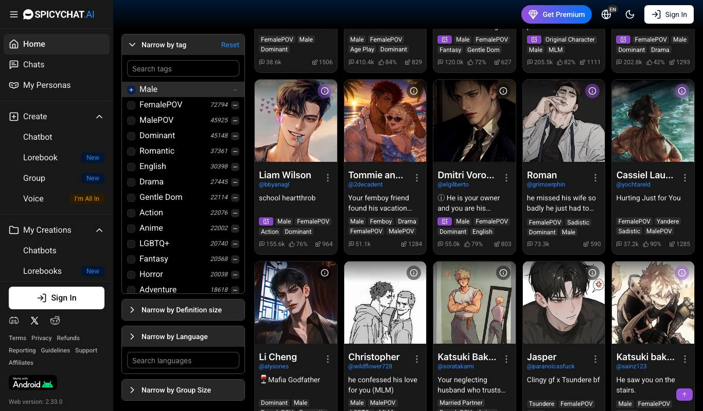 Inside SpicyChat AI